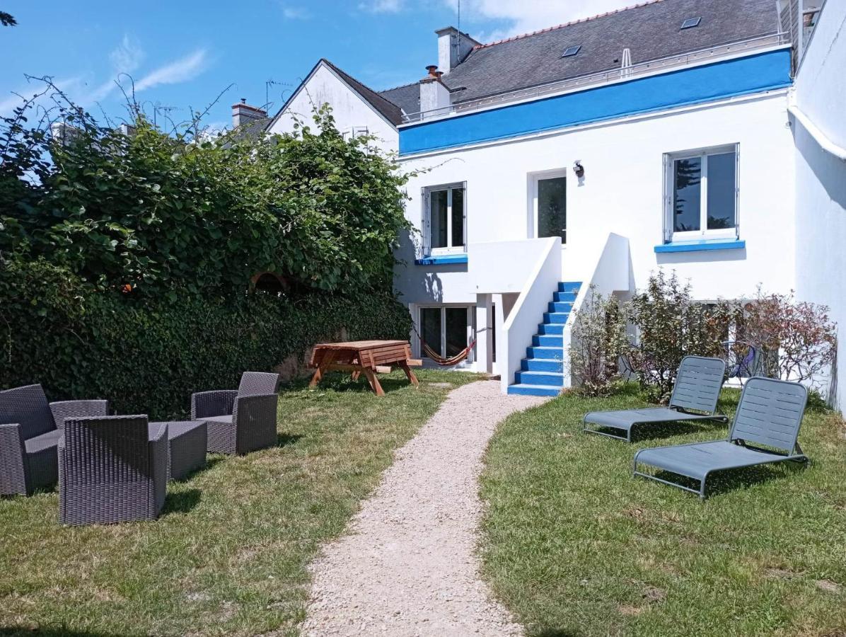 Le Kenav - Studio A 300 M Du Port Locmiquelic Exterior foto
